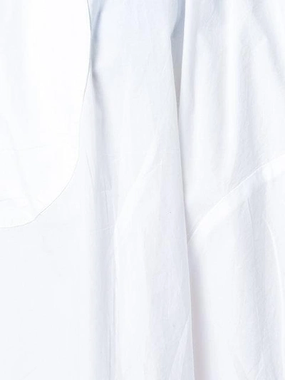 Shop Tsumori Chisato Patchwork Frill Skirt In White