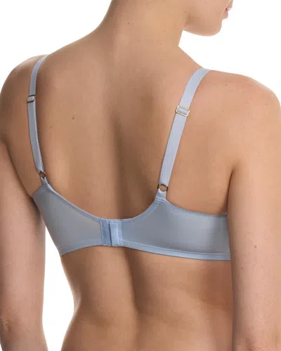 Natori Statement Supportive Lace Bra In Blue
