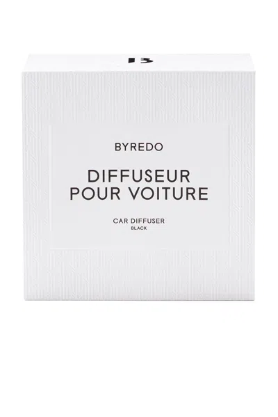 Byredo Car Diffuser Black Leather Case In Black