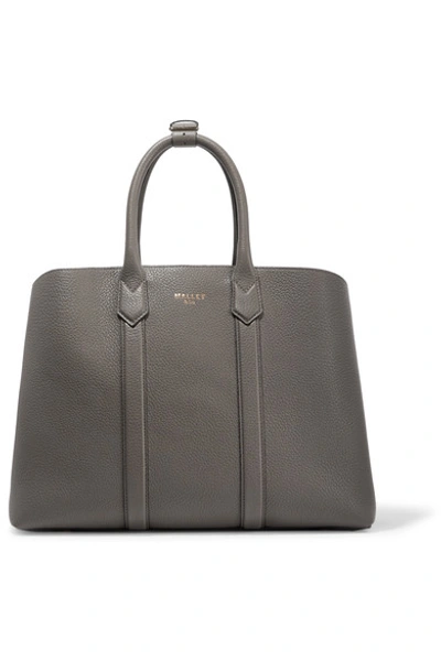 Mallet & Co Hanbury Textured-leather Tote