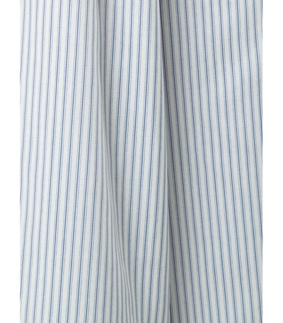 Shop Sacai Light Blue & White Pinstripe Pant In Light Blue/white