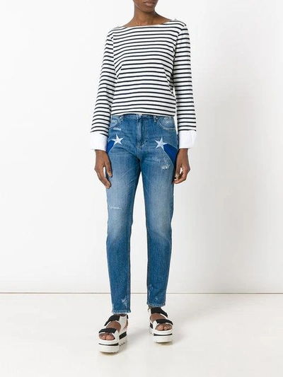 Shop Zoe Karssen Star Detail Jeans