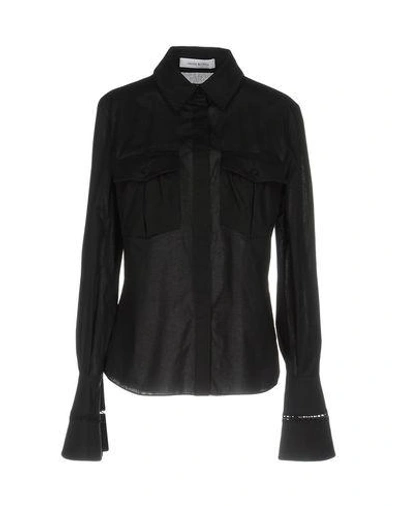 Shop Magda Butrym Shirts In Black