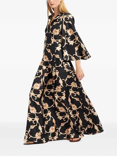 La Doublej Belle Kaftan In Multi