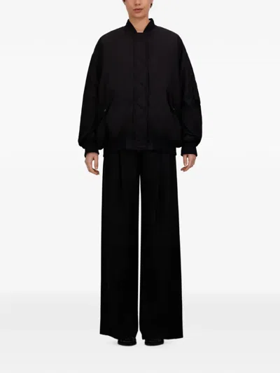 Herno Bomber Jacket In Black
