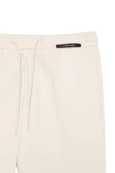 Michael Coal Drawstring Track Pants In White