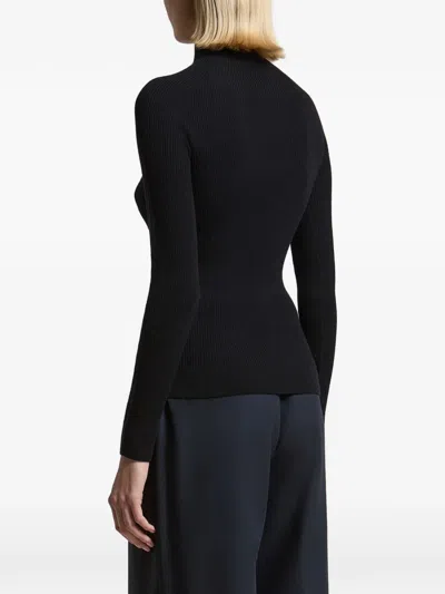 Peserico Gerippter Pullover In Black