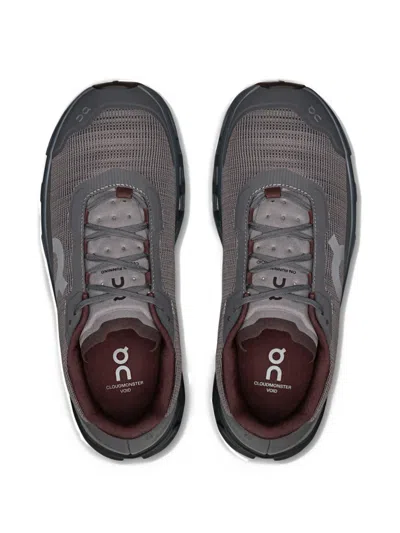 On Cloudmster Void Sneakers In Gray