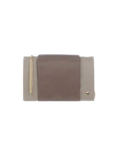 Shop Halston Heritage Handbags In Dove Grey