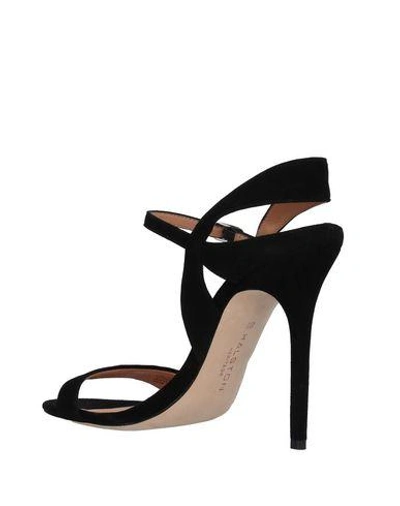 Shop Halston Heritage Sandals In Black