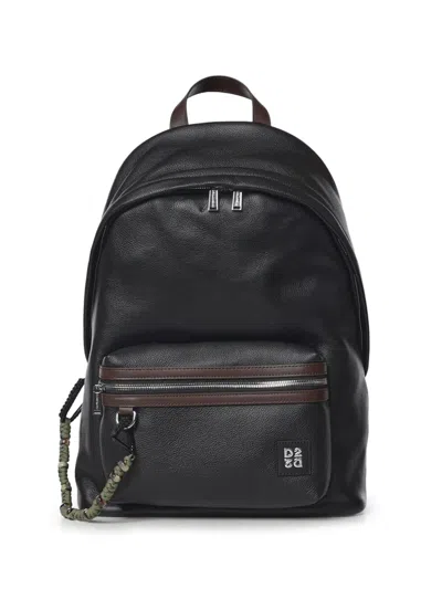 Dsquared2 D2 Upside Down Backpack In Black