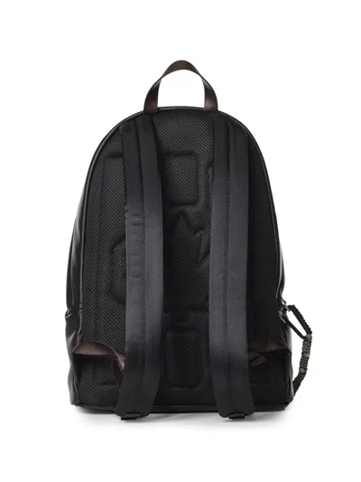 Dsquared2 D2 Upside Down Backpack In Black