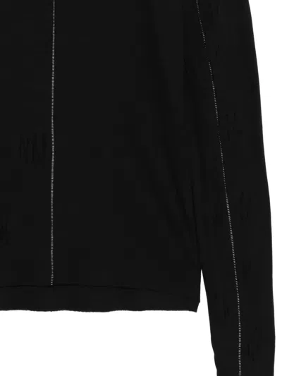 Thom Krom Distressed Layer T-shirt In Black
