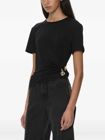 Christopher Esber Bree Quartz T-shirt In Black