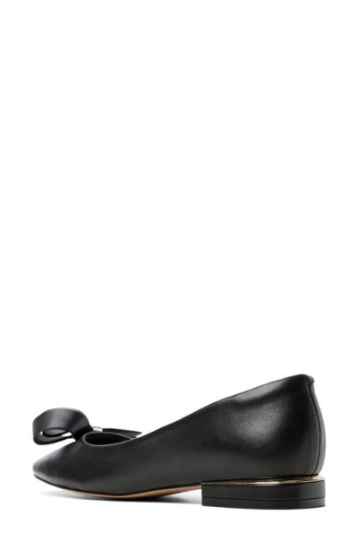 Ted Baker Claire Bow Flat In Black