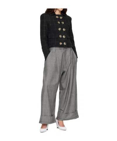 Vaquera Melton Shrunken Wool Jacket In Blue