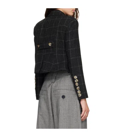 Vaquera Melton Shrunken Wool Jacket In Blue