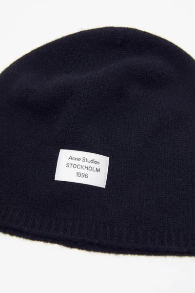 Acne Studios Ribbed Hat In Multi