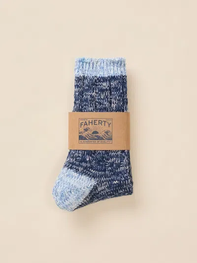 Faherty Japan Marled Socks In Multi