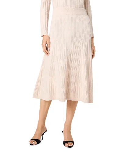 French Connection Lucien Knit Pull On Maxi Skirt In Multi