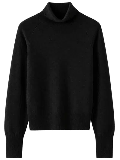 Almada Label Roll-neck Sweater In Black