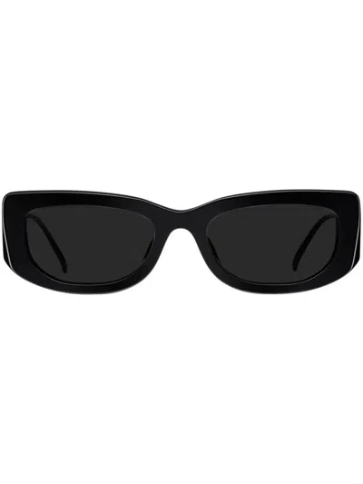Prada Eyewear Spr14yc053e1ab Rectangular Sunglasses In Black