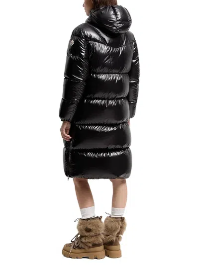 Moncler Down Jacket In Black
