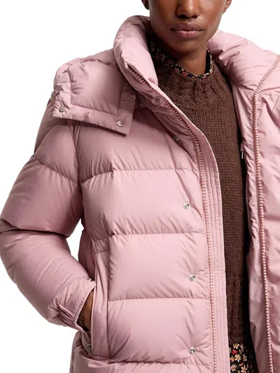 Moncler Down Jacket In Pink