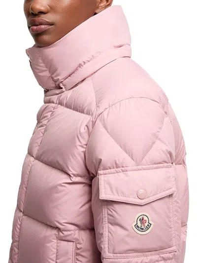 Moncler Down Jacket In Pink