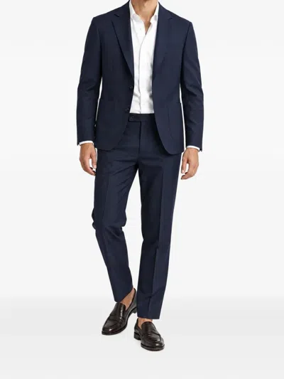 Devore Incipit Single-breasted Blazer In Blue