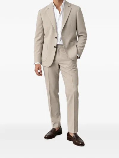 Devore Incipit Single-breasted Jacket In Neutral