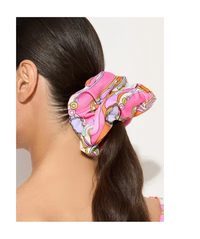 Pucci Mini Ethereal Print Stretch Accessory In Multi