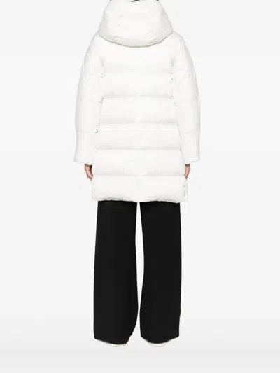 Herno Medium White Down Jacket In White
