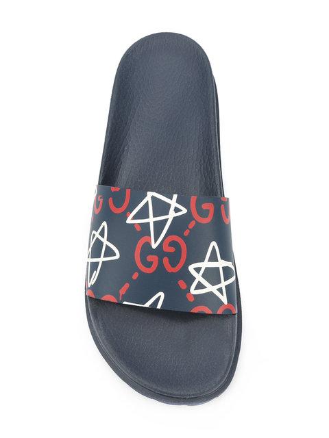 gucci ghost slide