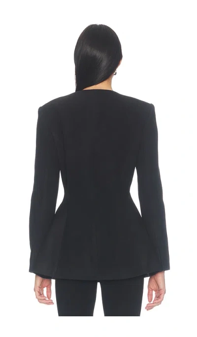 Sans Faff Wool Jacket In Black