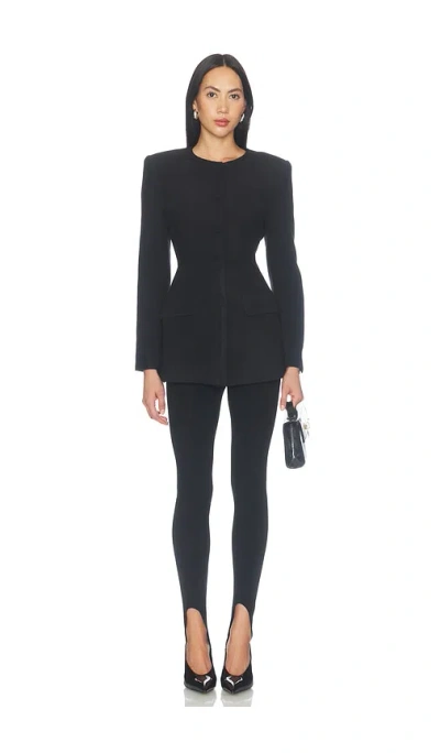 Sans Faff Wool Jacket In Black