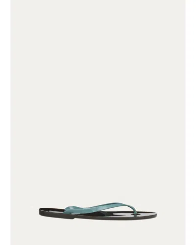 Christopher Esber Jo Jelly Flip Flop Sandals In Blue