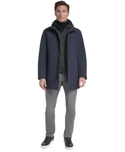 Kenneth Cole Men's Flex Tech Commute Water-resistant Jacket In Multi