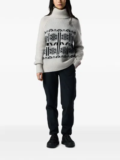 Rossignol Patterned Sweater In Neutral
