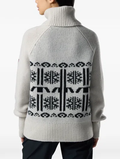 Rossignol Patterned Sweater In Neutral