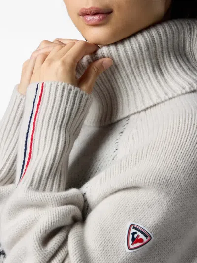Rossignol Patterned Sweater In Neutral