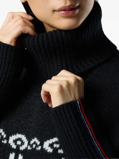 Rossignol Patterned Sweater In Black
