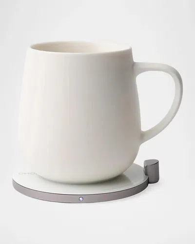 Ohom Ui 2-piece Self-heating Mug Set In White