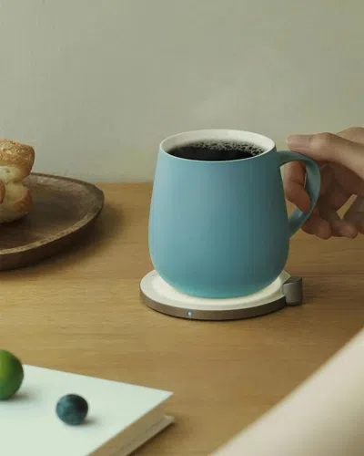 Ohom Ui 2-piece Self-heating Mug Set In Blue