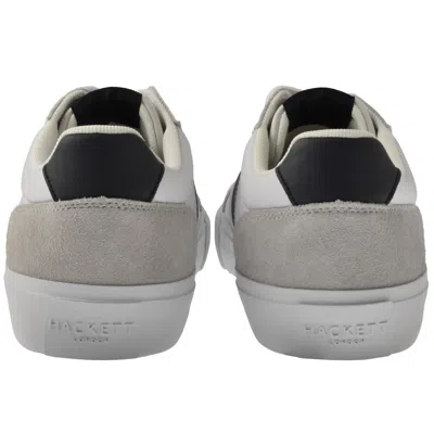 Hackett Blake Handle Trainers White In White
