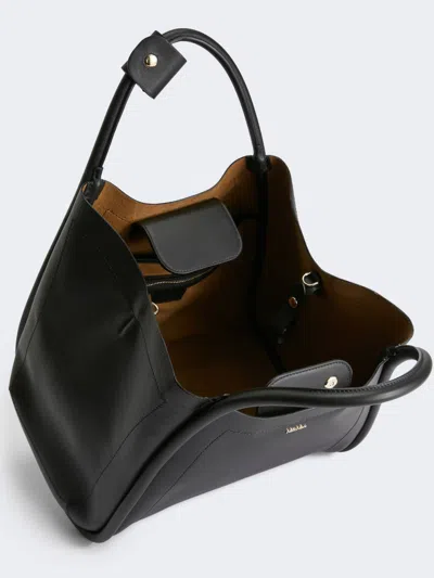 Max Mara Double-handle Shoulder Bag In Black