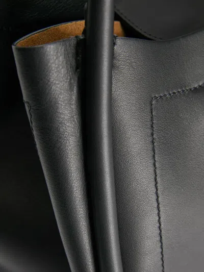 Max Mara Double-handle Shoulder Bag In Black