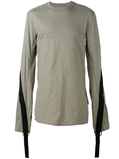 Shop Bmuette Bmuet(te) Extra Long Sleeve Strap Sweatshirt - Nude & Neutrals