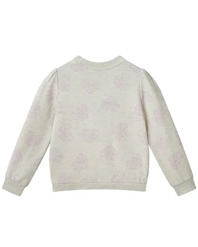Andy & Evan Spider Web Printed Sweatshirt In White