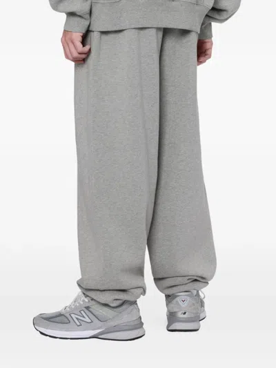 Essentials Drawstring Track Pants In Gray